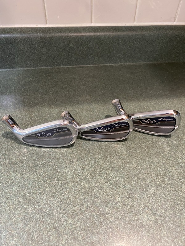 CALLAWAY Paradym X - 7 Iron Fitting Lot - Right Handed - Heads Only