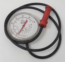 Vintage Sun Engine Vacuum Fuel Pump Pressure Gauge W Hose Auto Diagnostics Vintage Sun Engine Vacuum Fuel Pump Pressure Gauge W Hose Auto Diagnostics