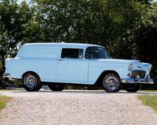 1955 Chevrolet 1500 Custom Sedan Delivery Vehicle 4x6 Borderless Photo 197-r 1955 Chevrolet 1500 Custom Sedan Delivery Vehicle 4x6 Borderless Photo 197-r