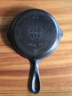 Vintage Griswold No. 3 Cast Iron Skillet 709