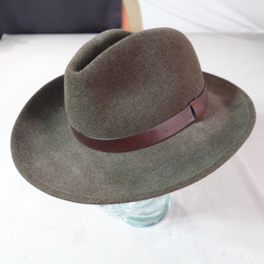 Pendleton Fedora Hat Mens Medium Brown Indianan J… - image 1