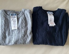 2 Jacadi Pullover Zopf Wolle / Baumwolle Gr. ...