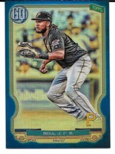 2020 Gypsy Queen Chrome Boxtopper Blue #61 Josh Bell/99