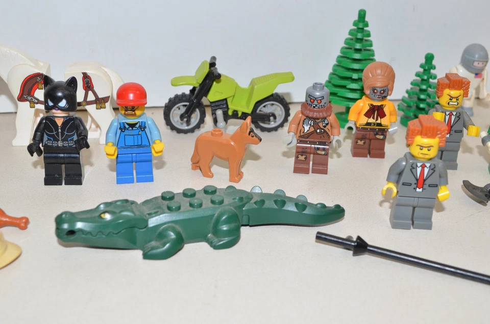 LEGO MINIFIGURA Lote Caballeros Película Harry Potter Accesorios Tyco Super Bloques Foto 3 de 4