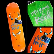 Ishod Wair Real Natas Kaupas Artwork 8.06" Skateboard Pro Deck *New in Shrink*