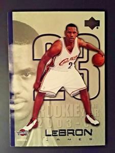 lebron james upper deck rookie