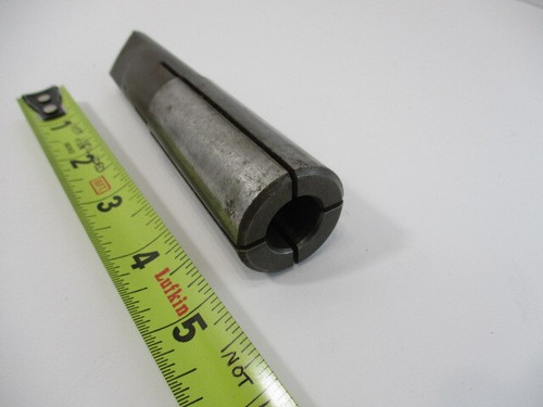 GLENZER DETROIT # 4 Morse gambo conico x 5/8" puleggia rubinetto supporto adattatore diviso VG - Foto 2 di 11