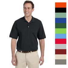 NEW Harriton Men's 5 oz Easy Blend Short Sleeve Golf Polo Shirt S-XL R-M265