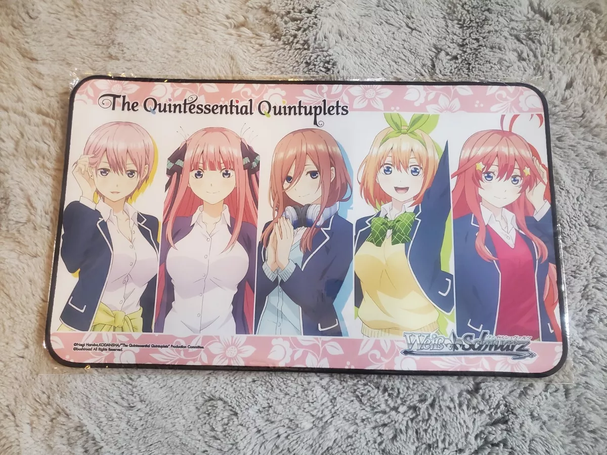 Playmat The Quintessential Quintuplets Volume Season 1 Weiss Schwarz  Bushiroad