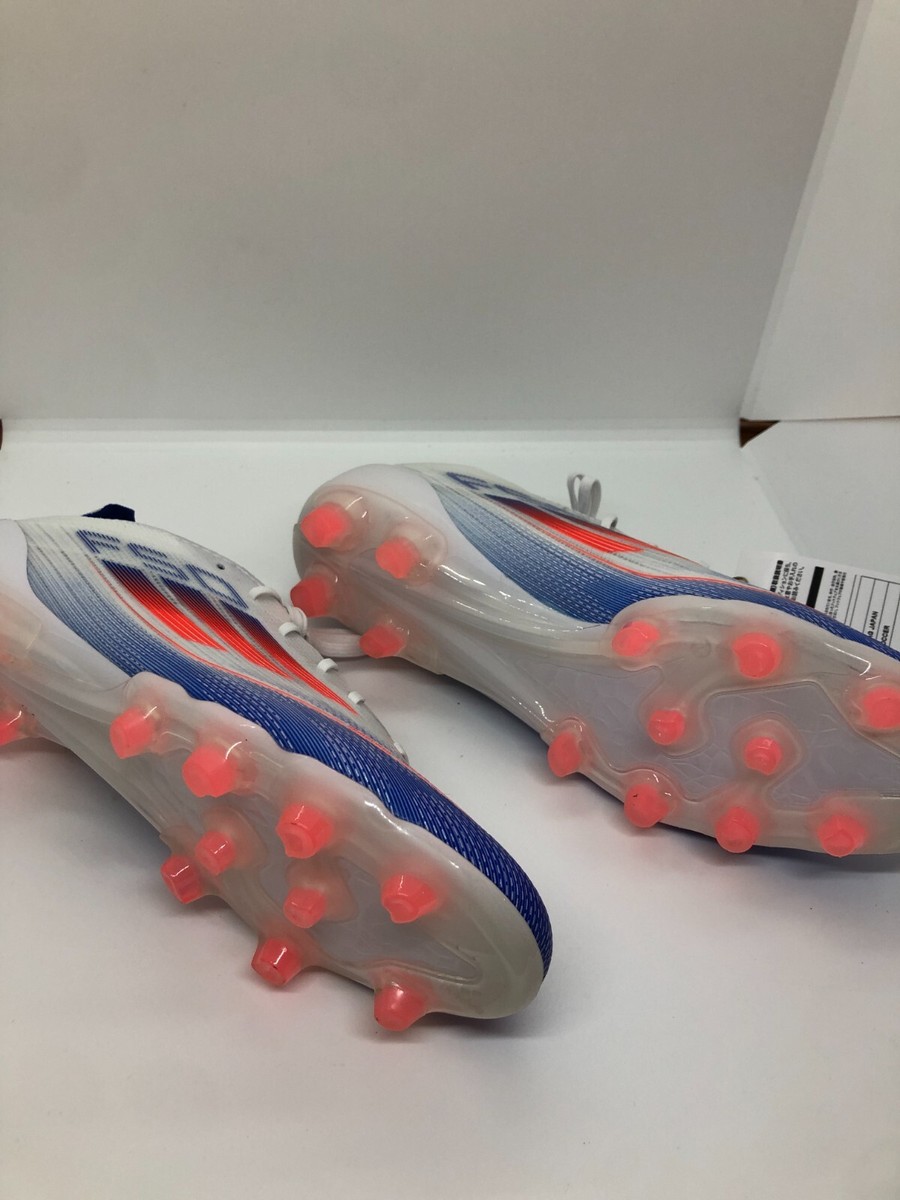 adidas F50 ELITE HG/AG IF1312 White/Solar Red/Blue Soccer adidas F50 ELITE HG/AG IF1312 White/Solar Red/Blue Soccer