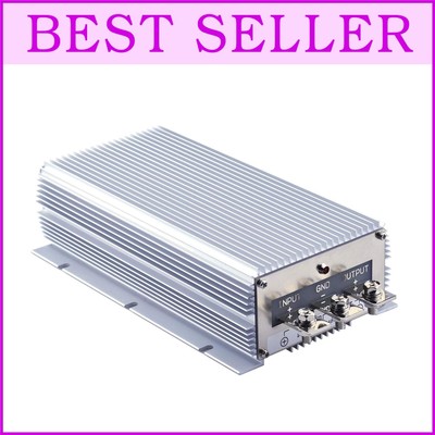 Efficient 50A DC to DC Step Up Converter - 1200W IP68 Water Resistant Design