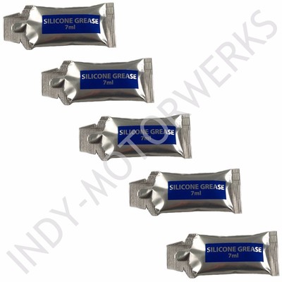 SILICONE GREASE LUBRICANT 5 X 7ML PACKS PROTECT YOUR CORVETTE WEATHER STRIPPING