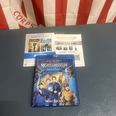 Night at the Museum: Secret of the Tomb (Blu-ray) Factory Sealed, BinS16