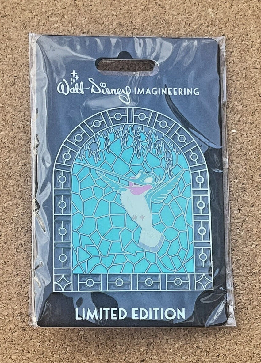 Disney D23 Expo 2022 MOG WDI Birds Stained Glass Pocahontas Flit Pin LE