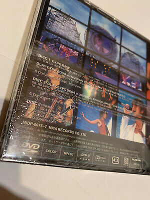 Glay THE FRUSTRATED LOVE & THANKS EXPO DVD 3-DISC BOX SET JROCK VISUAL KEI