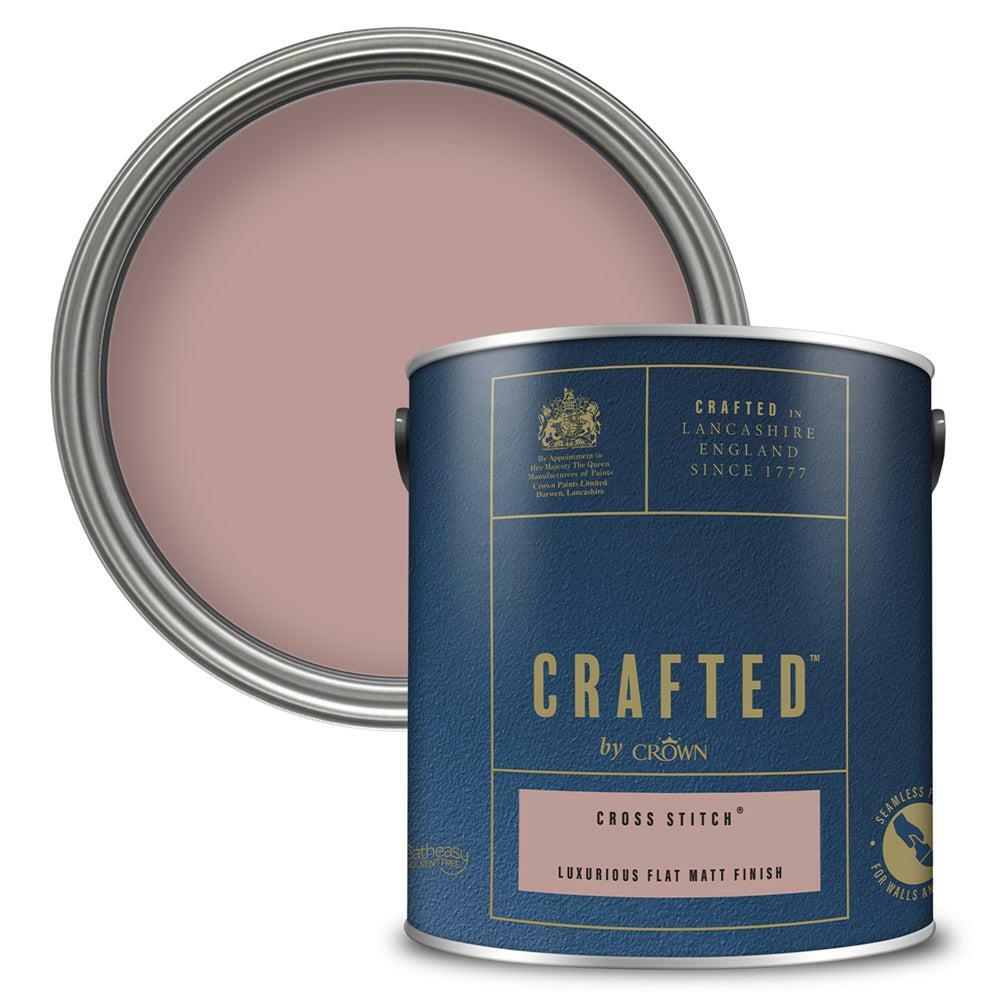 Crown Crafted Walls & Wood Flat Matt Paint 2.5L - Image 2