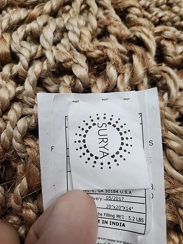 Round Puff Ottoman - Image 2 of 3