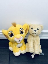 Disney Store The Lion King Plush Lot Simba Nala Toy Dolls Stuffed Animals Toys H