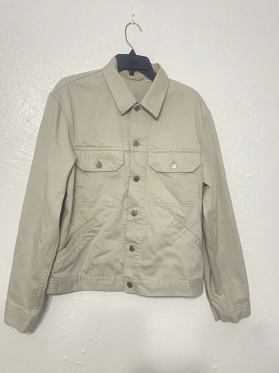 Uniqlo U Trucker Jacket Natural NWT | eBay