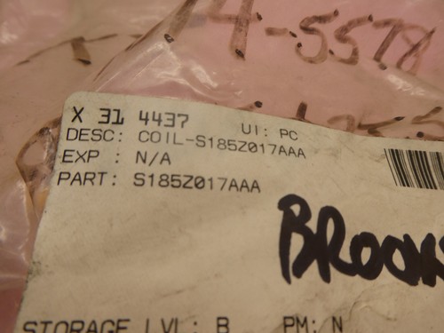 BROOKS S185Z017AAA COIL ASSY - Picture 2 of 4