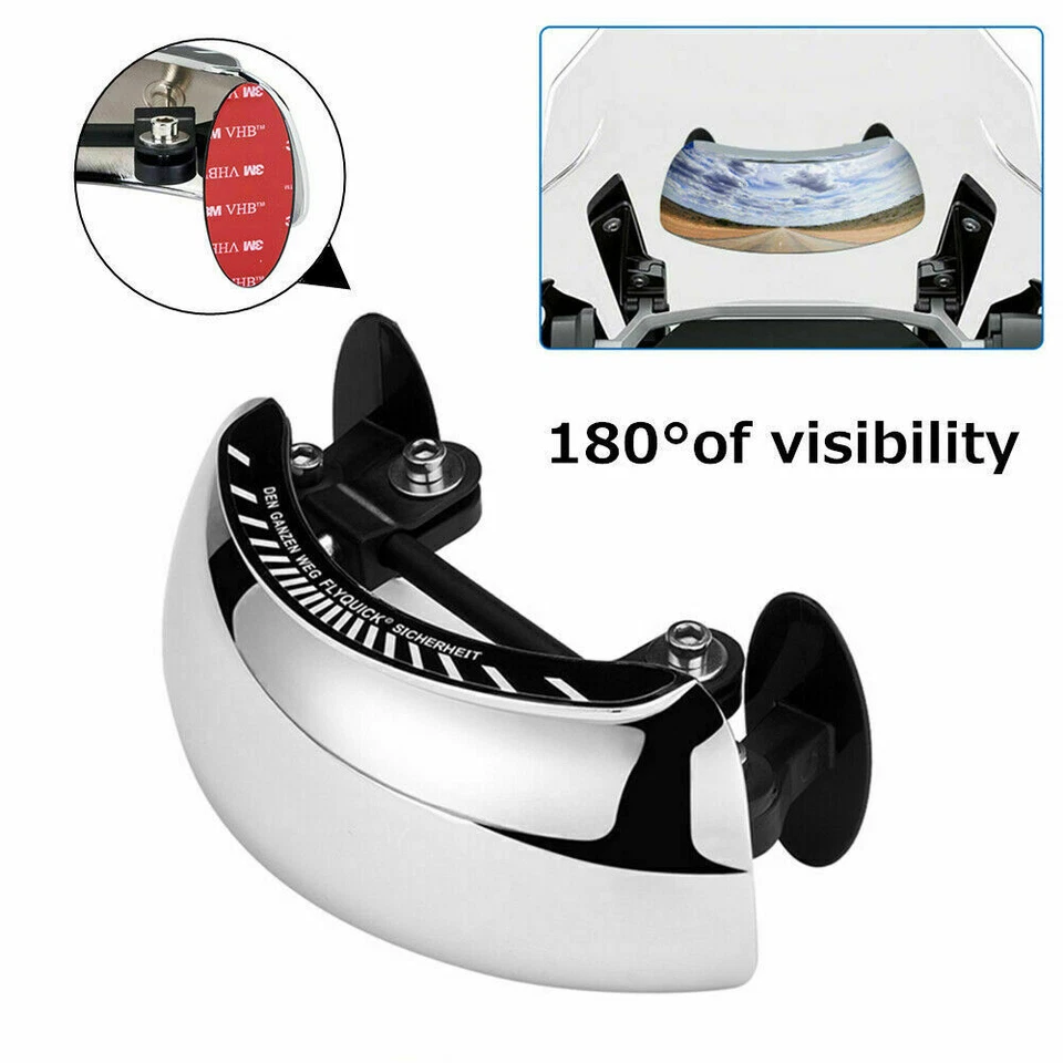 Широкоугольное модифицированное антибликовое зеркало для Ducati Monster 696 796 M1100 M1100S - Изображение 2 из 4