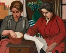 AUGUSTE HERBIN Art Poster or Canvas Print "LA LECTURE"