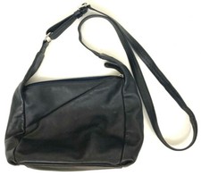 Bruno Rossi Italian Leather Wear Handbag Navy Blue Florence, IT