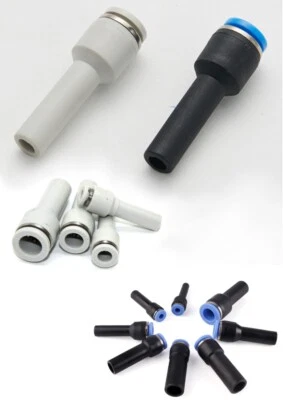 CELTD UK Push Fit Stem Reducers Metric Push in Fittings stem Reducing Adapter