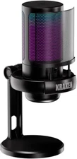 Kraken Echo RGB USB Condenser Microphone for Gaming, Podcast & Streaming for PC