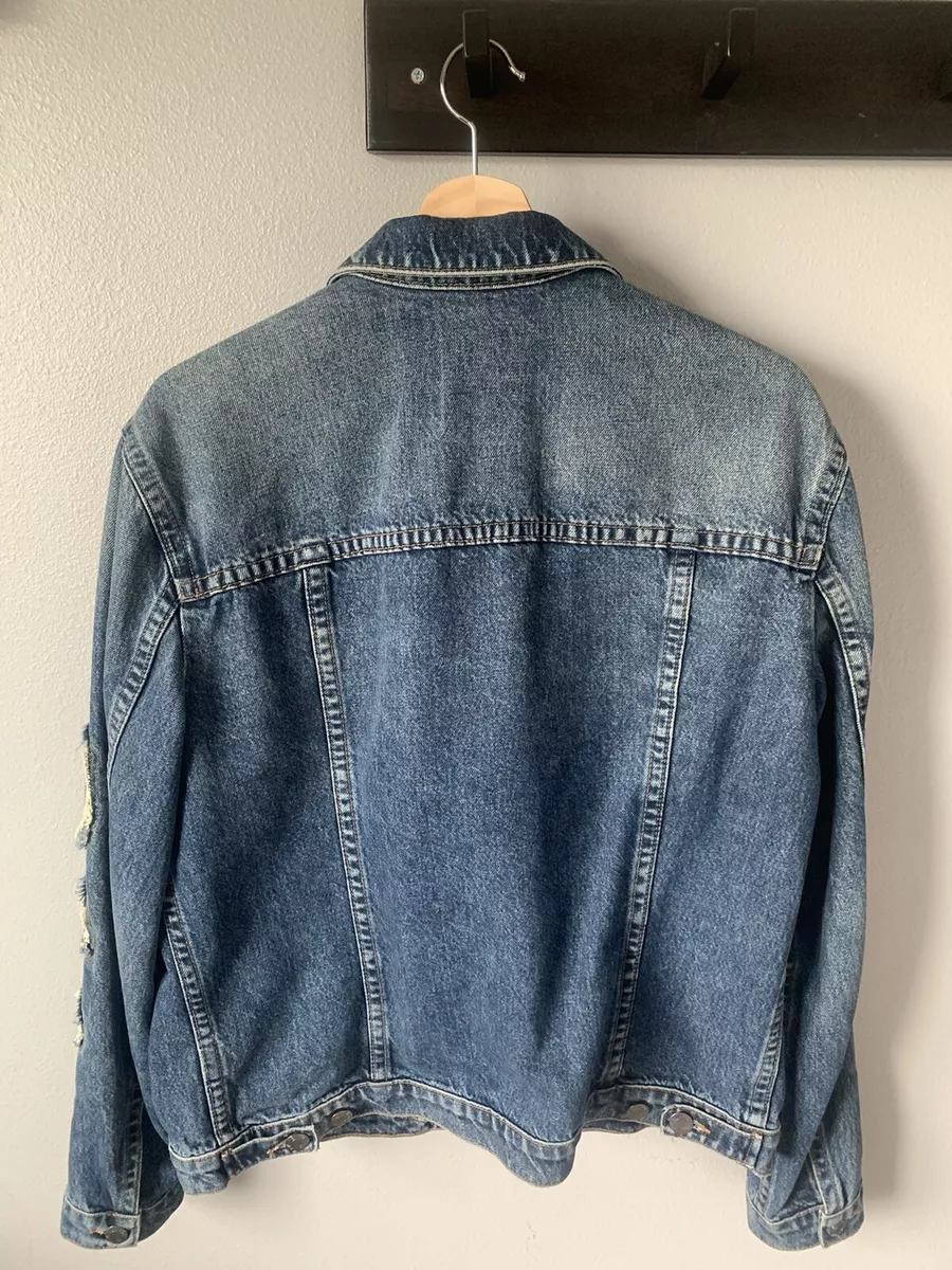 Chanel Blue Denim Cropped Jacket, 1987 (Like New), Apparel