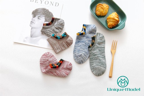 5 Pairs Men Ankle Soft Special Socks Casual Cotton 2571 USA SIZE 6-10 on Sale - 第 6/6 張圖片