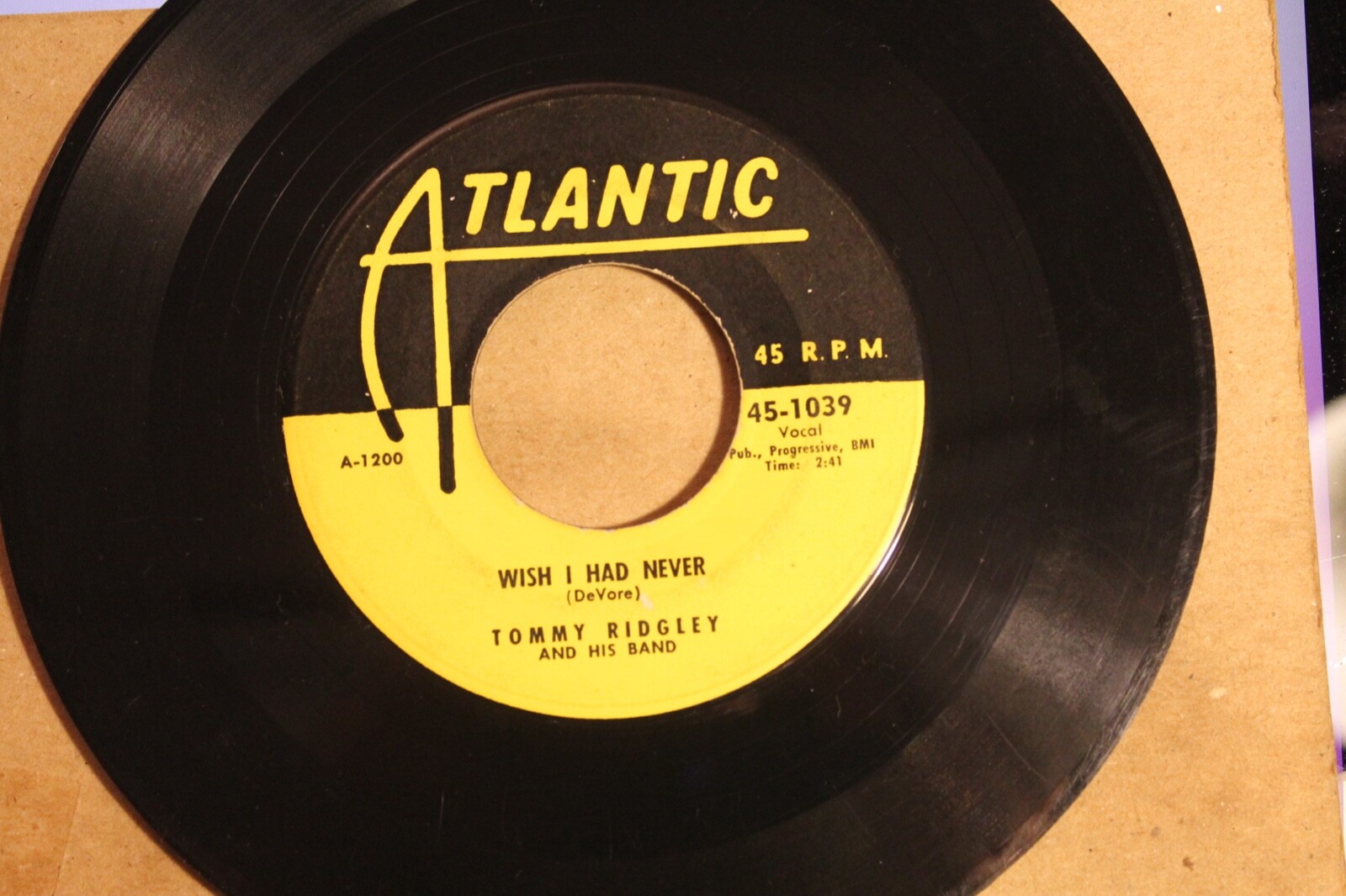 TOMMY RIDGLEY AND HIS BANDJAM UP eBay