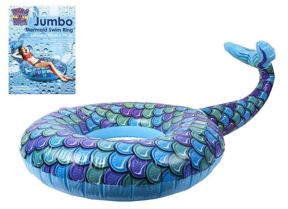 inflatable mermaid tail
