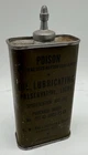 WW2 Korean War era US Army Military Oil Tin Can RM Hollingshead Lead Top AXS-702