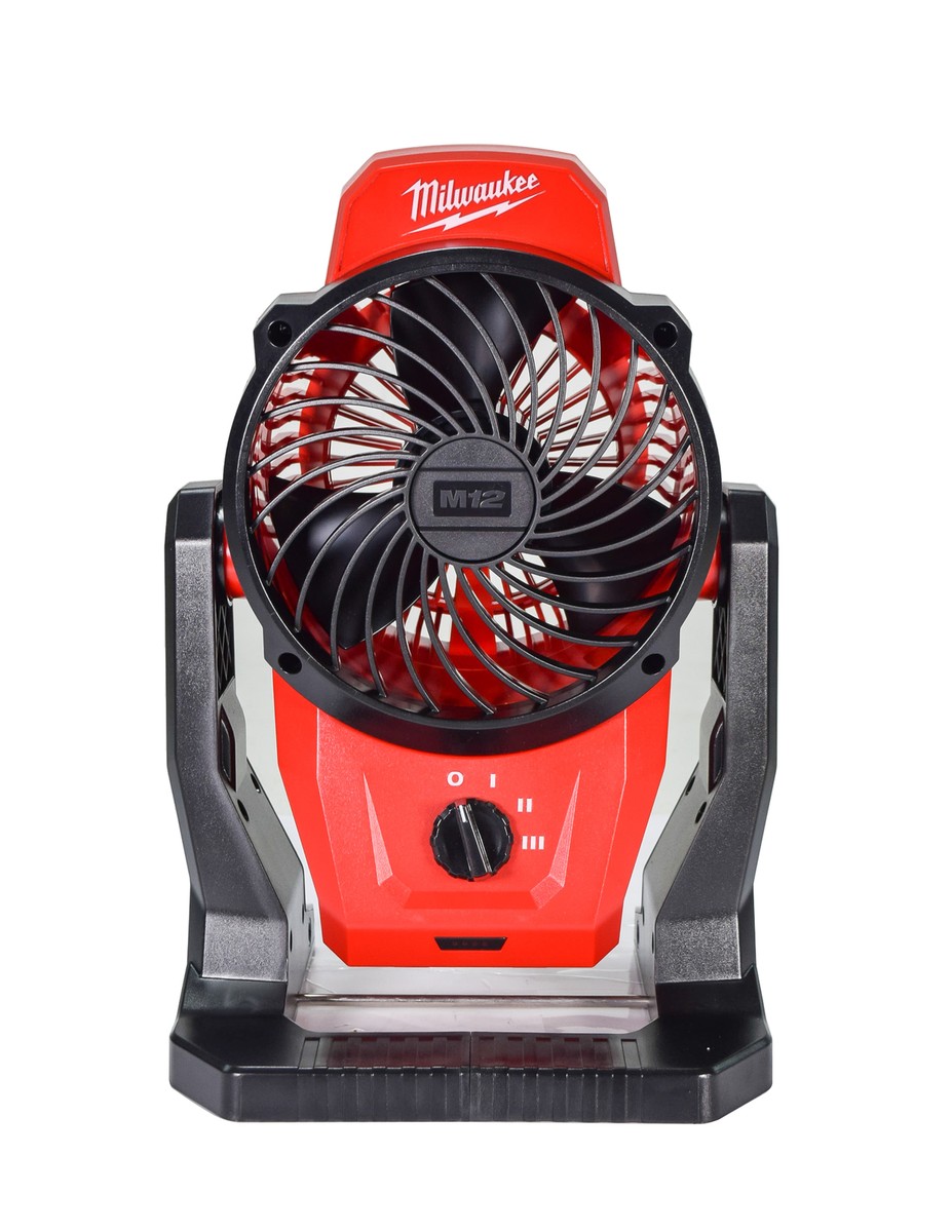 Milwaukee 0820-20 12V Cordless Jobsite Fan (Tool Only) 45242586608 