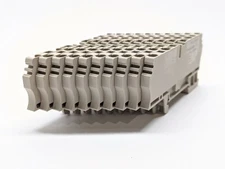 Weidmuller ZDU 2,5/4AN Feed-Through Terminal Block LOT OF 10