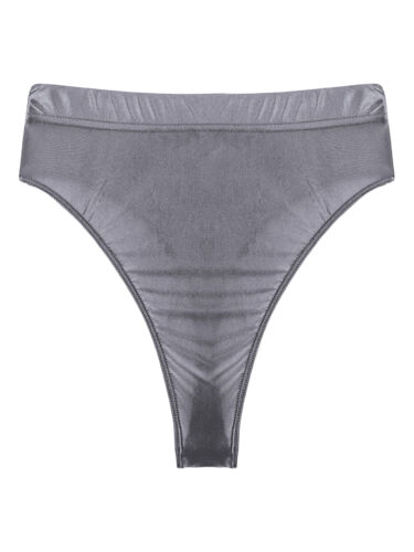 Calzoncillos de seda brillantes de cintura alta para hombre bolsa abultada baúles de baño ropa interior - Imagen 161 de 206