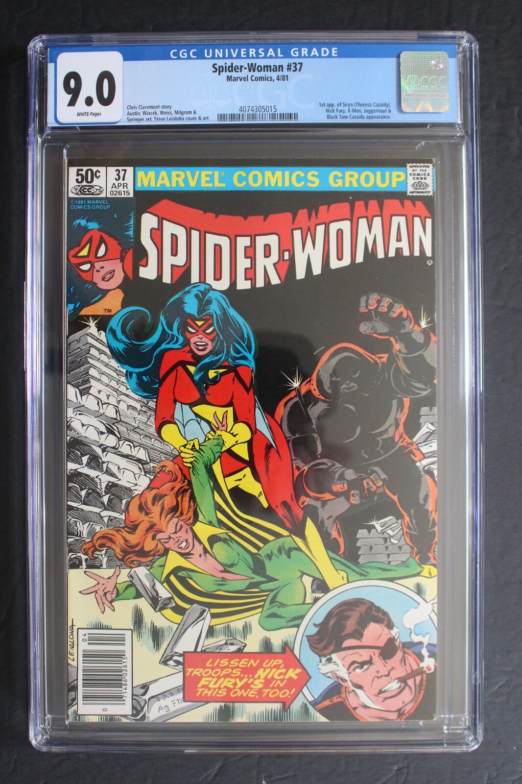 アメコミリーフ Spider-Woman #16 CGC 9.8 アメコミリーフ Spider