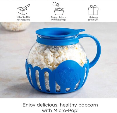 Ecolution Patented Micro-Pop Microwave Popcorn Popper 
