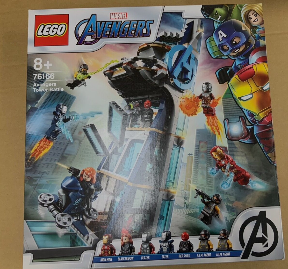 LEGO Super Heroes: Avengers Tower Battle (76166) Sealed Contents