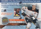 2017-18 Upper Deck Series 2 Jumbo Box Factory Sealed-Includes 3 card Rookie Pack