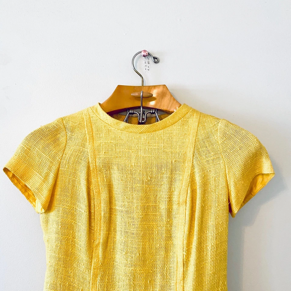 Vestido falda vintage años 50 60 traje tweed estilo clásico retro twee extra pequeño xs Foto 2 de 4