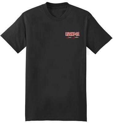 Authentic LUCKY 13 Hot Rod Wolf T-Shirt Black S-4XL NEW | eBay
