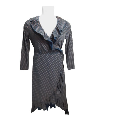 boden elisa jersey dress Boden Elisa Empire Dress 6 R US Pink White Floral Sleeveles Modal Pockets