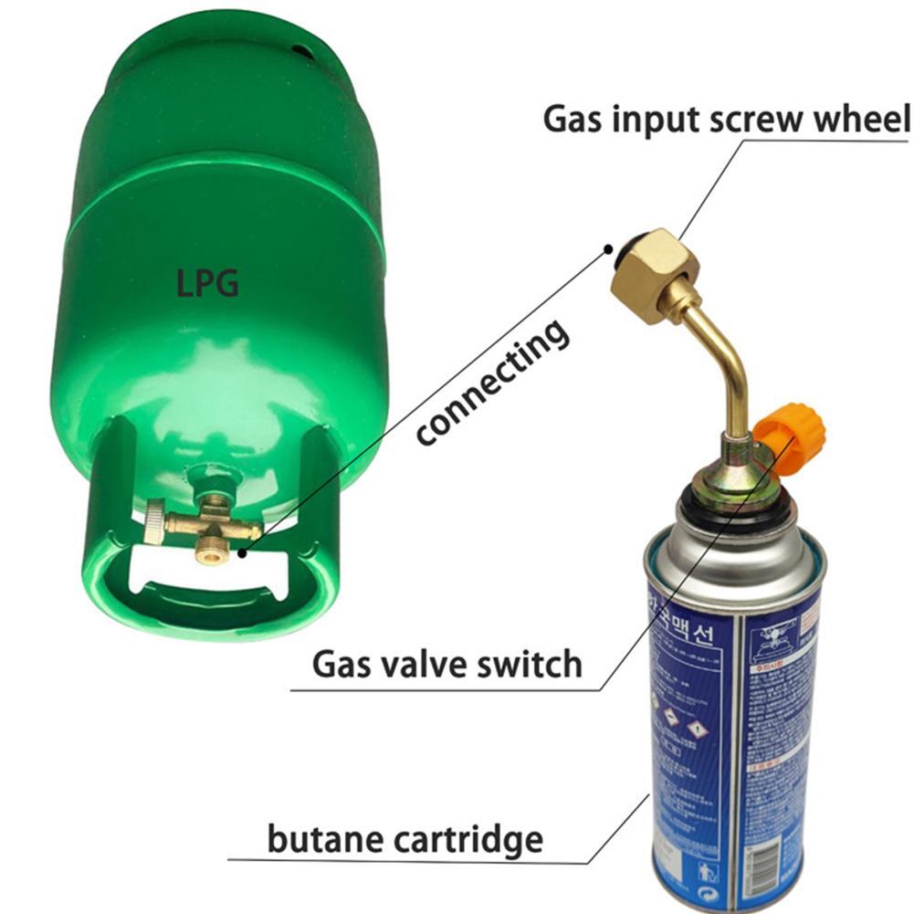 Cassette Butane Charging Valve Direct Connection Air Tank Valve Camping