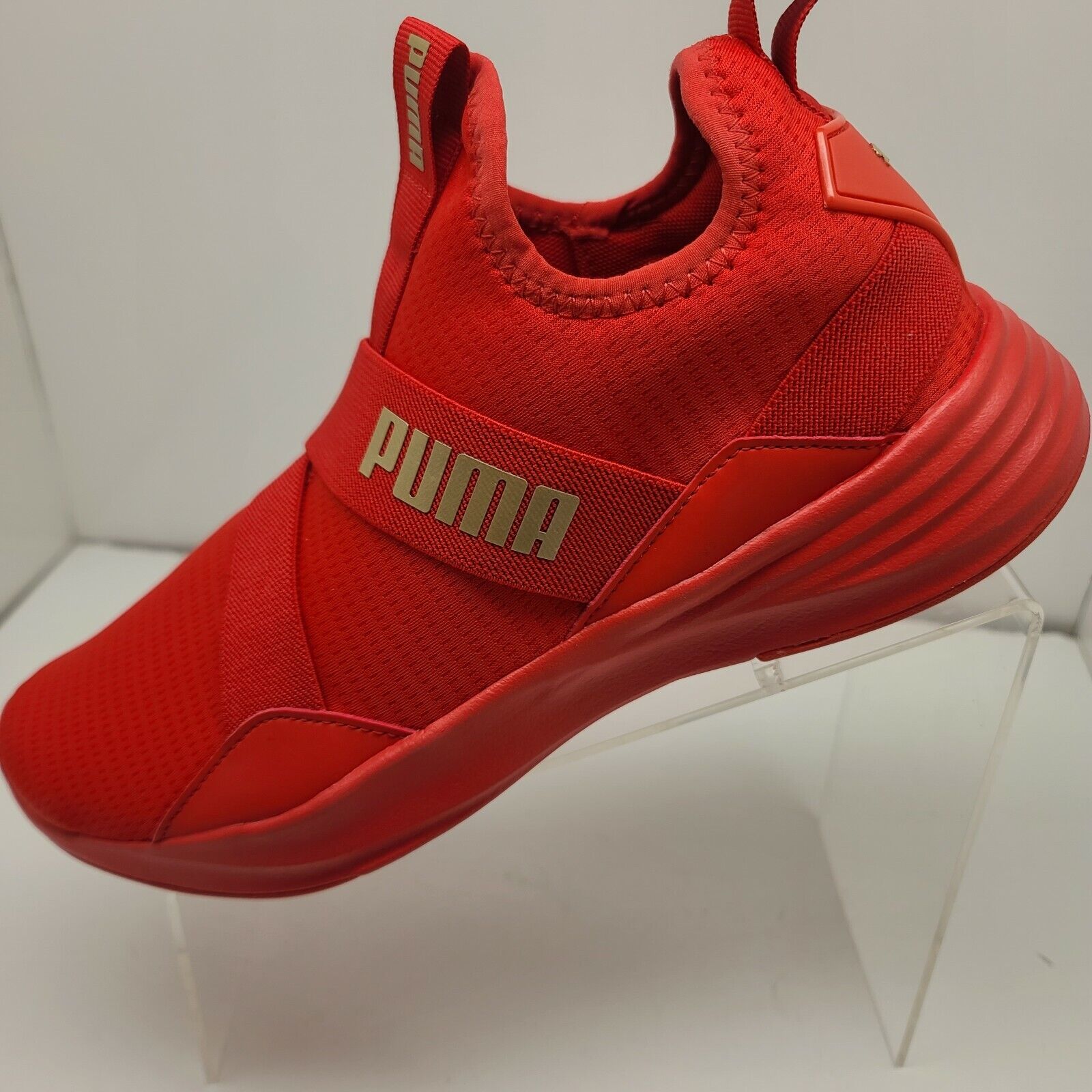 PUMA Women&#039;s Red SoftFoam+ On Mid Training Sneakers | eBay