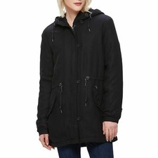 Obey Clothing Sherpa Beringbridge Parka Jacket Black S