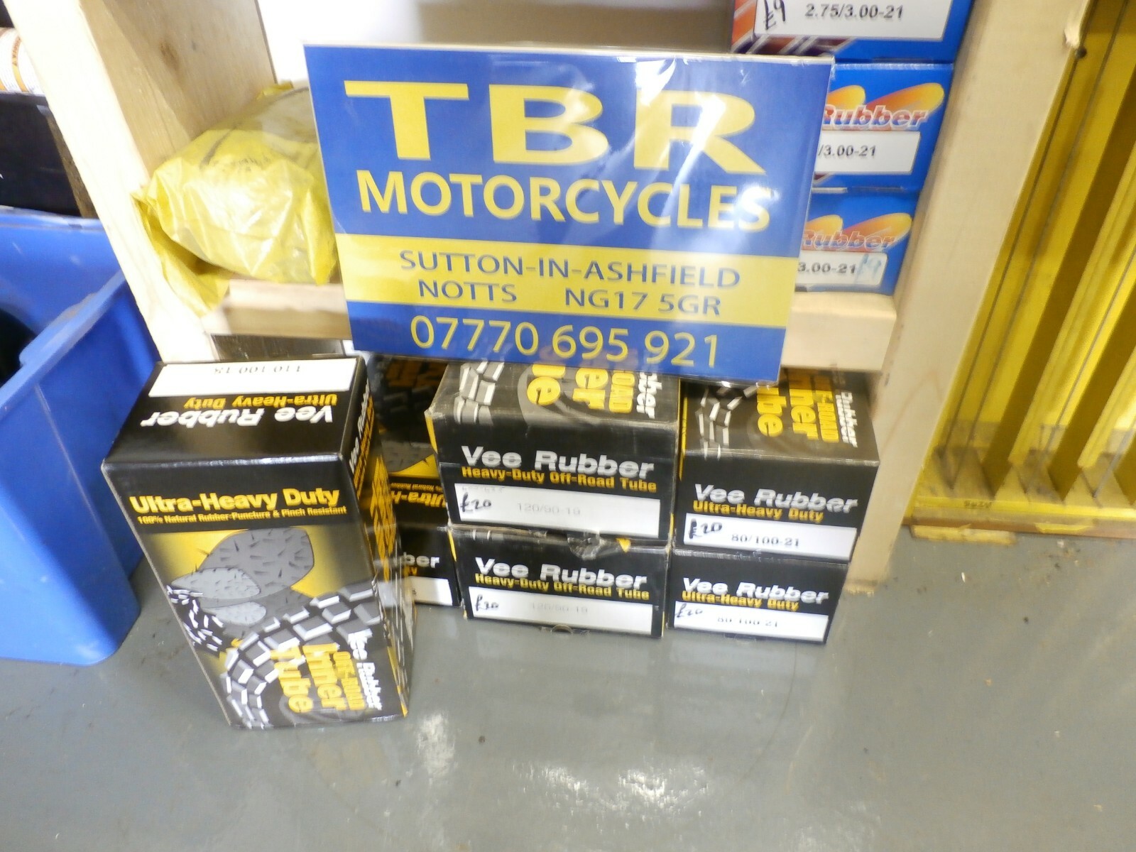 MOTORCYCLE INNER TUBE 10" 12" 16" 17" 18" 19" 21" HEAVY DUTY ALL SIZES