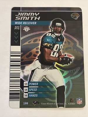 NFL Showdown 2002 Jimmy Smith 1st Edition Foil #199! VG Condition! Free Ship!