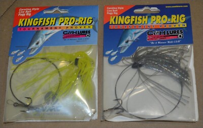 2 C&H Lures Kingfish Pro-Rig King Buster KR17 & KR33